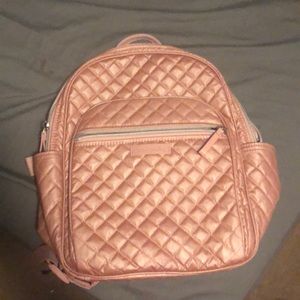 Vera Bradley Rose Gold Backpack